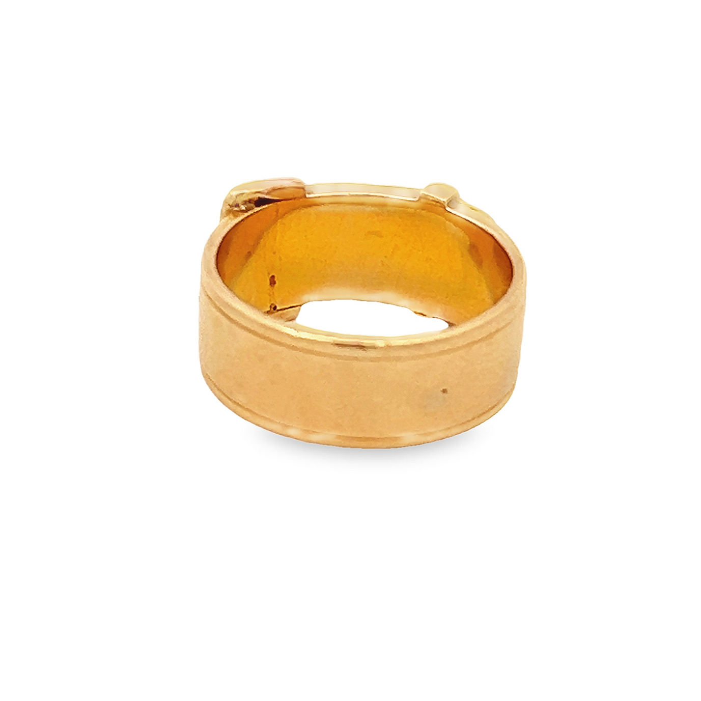 Antique Victorian 18ct Gold Buckle Ring