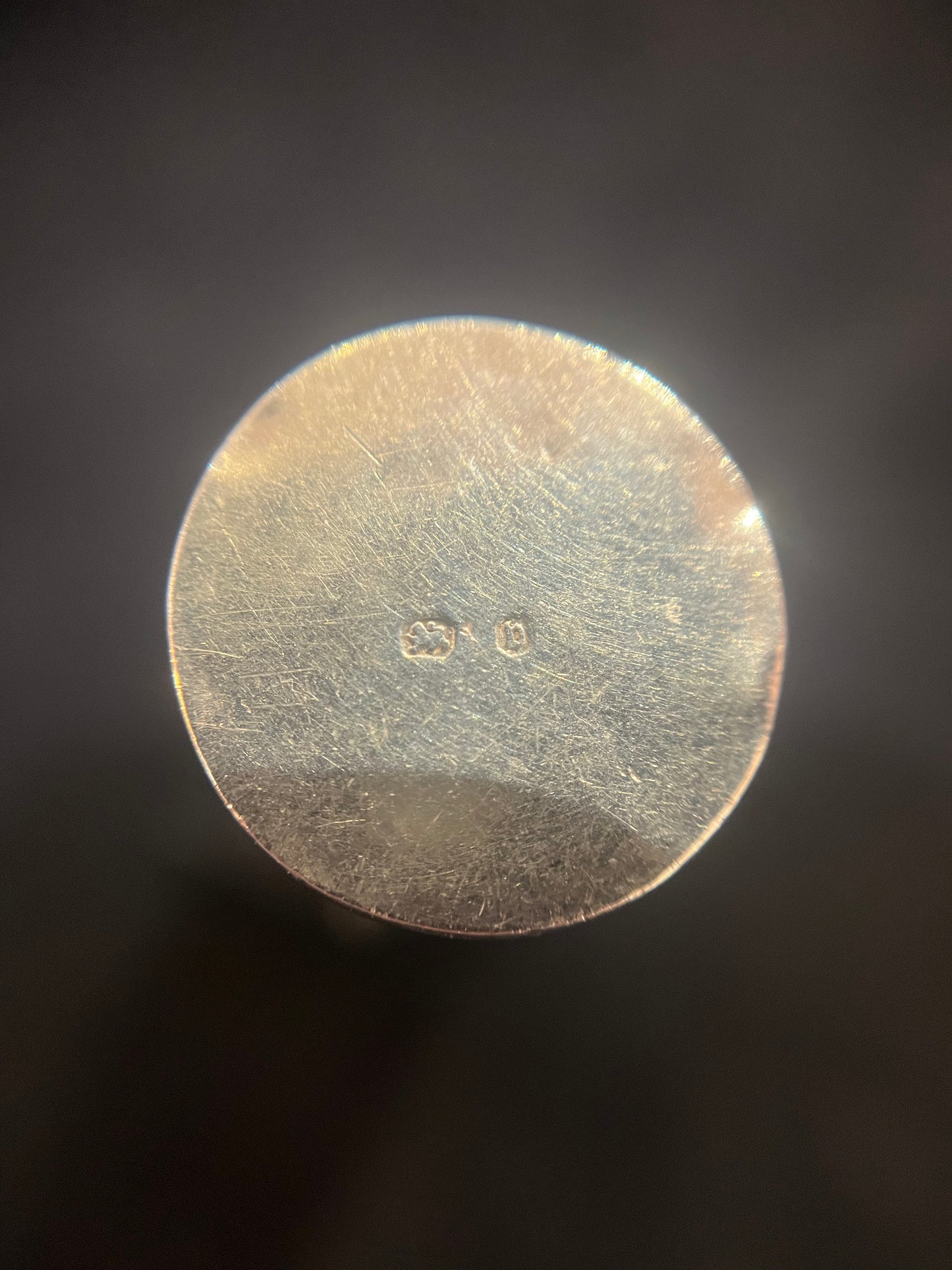 Antique Silver Victorian Scent Bottle. Exquisite Example 1876.