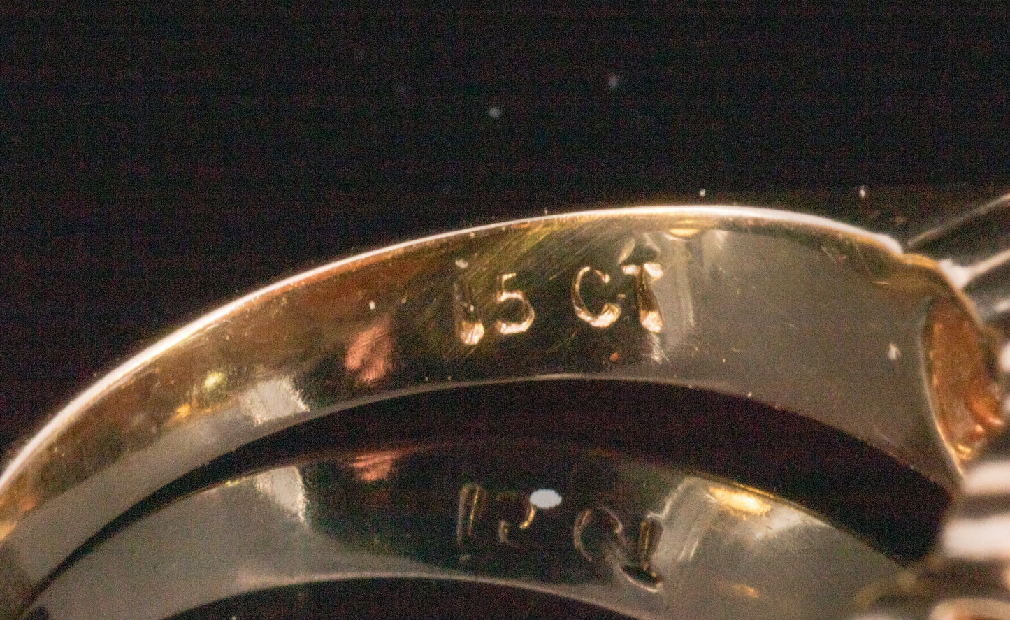 Antique 15ct Gold Victorian Carved 5 Stone Coral Ring C.1880s