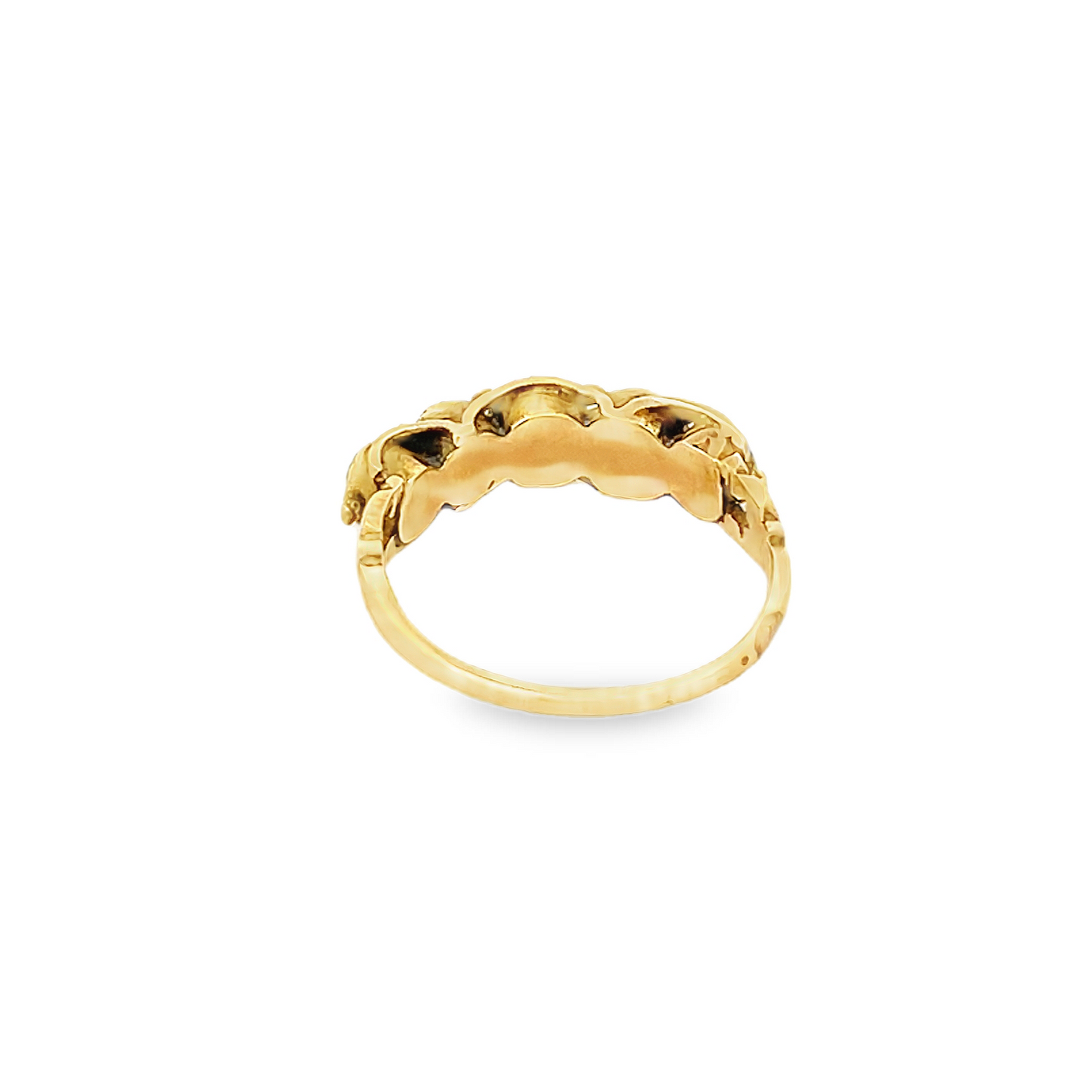 Antique Regency Turquoise 5 Stone 18ct Gold Ring