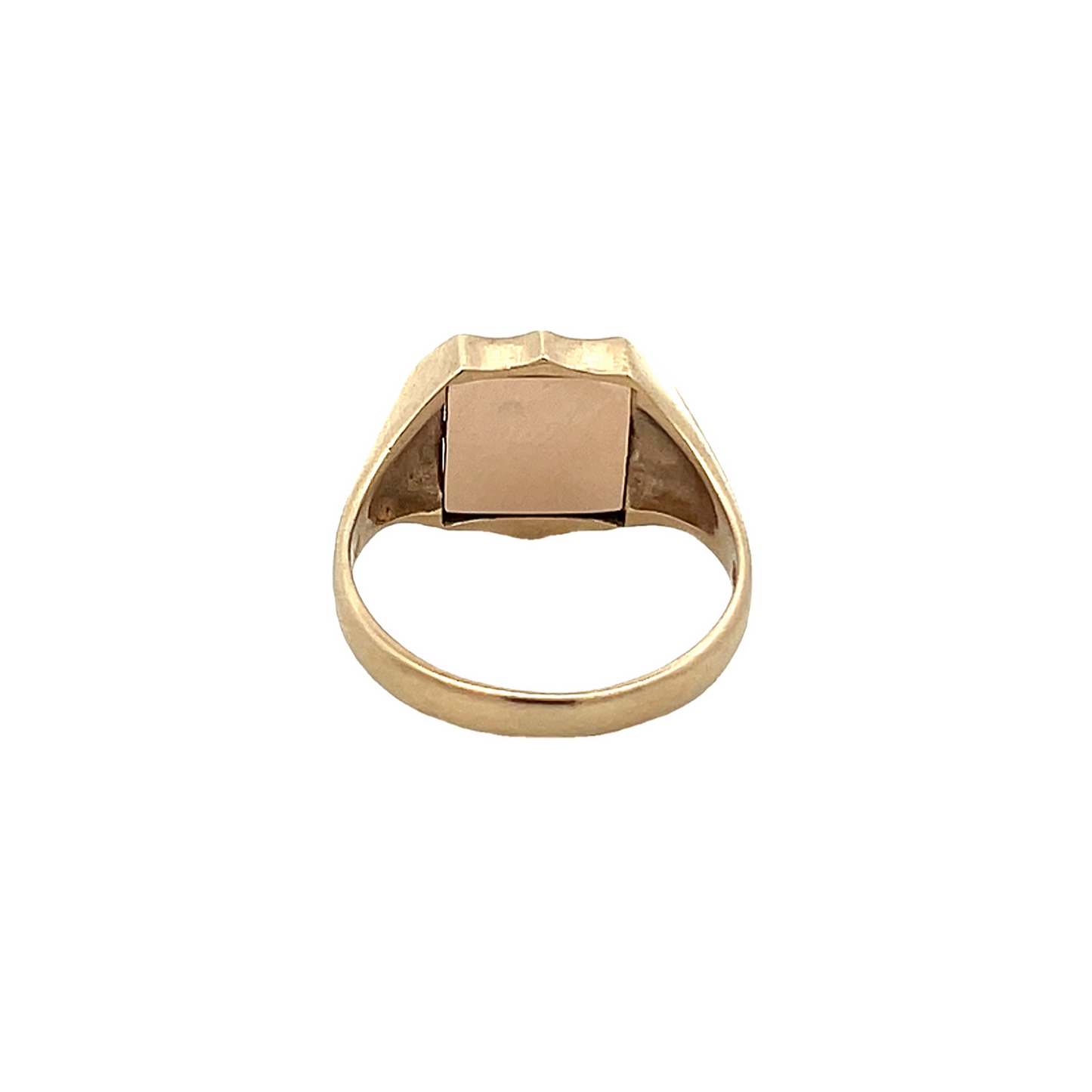 Vintage Enamel Masonic 'Swivelling' 9ct Gold Shield Signet Ring