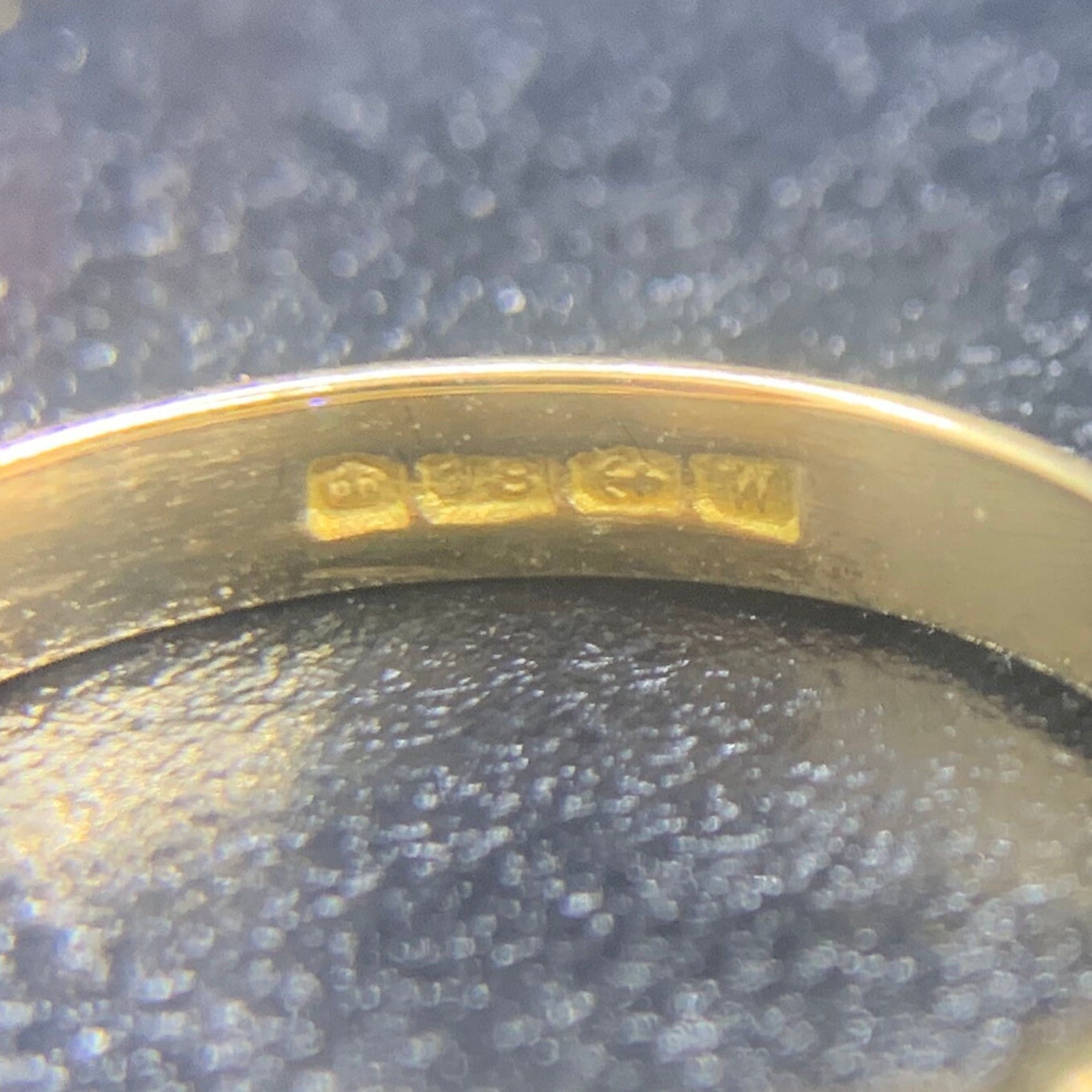 Antique 5 Stone Diamond Ring. Hallmarked 1871. Old Cut European Diamonds. English. 18ct Gold.