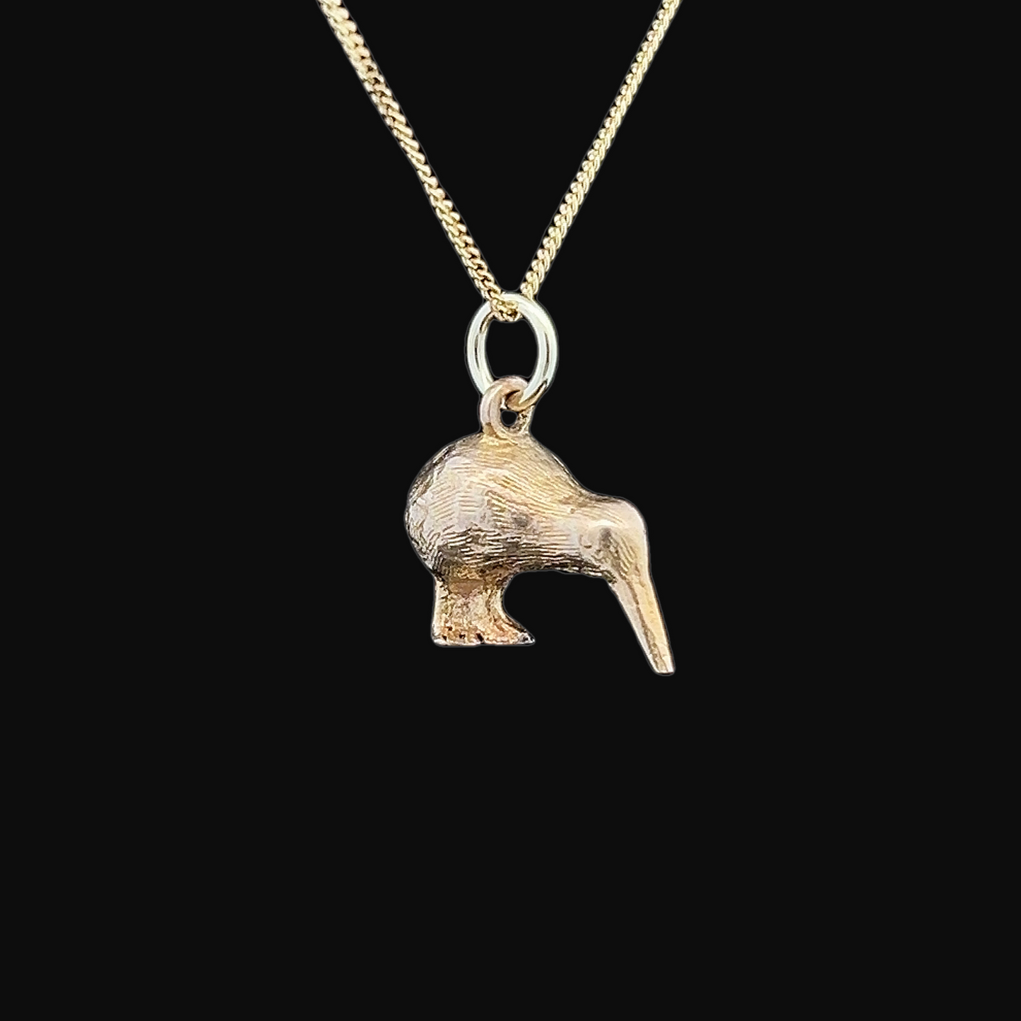 Vintage Kiwi 9ct Gold Charm or Pendant