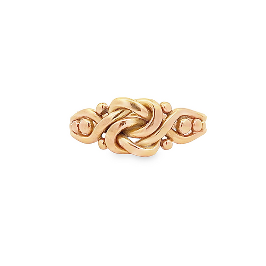 Antique Edwardian 18ct Gold Lover’s Knot Ring