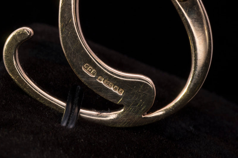 Vintage 9ct Gold Cat  'Silhouette' Brooch. Hallmarked Edinburgh 1999.