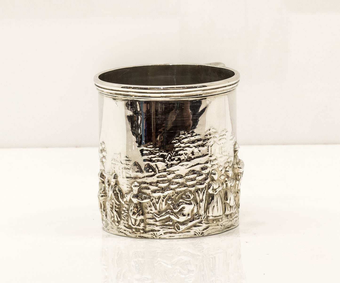 Antique Sterling Silver Childs Cup Tankard Birmingham 1924