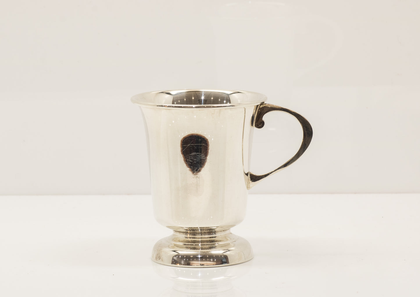 Vintage Sterling Silver Christening Cup / Can. Hallmarked Birmingham 1972. Angora Silver Plate Co Ltd