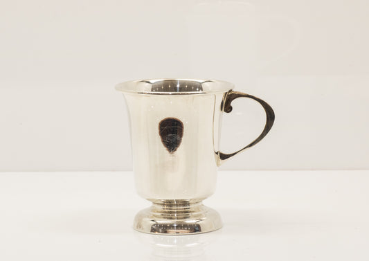 Vintage Sterling Silver Christening Cup / Can. Hallmarked Birmingham 1972. Angora Silver Plate Co Ltd
