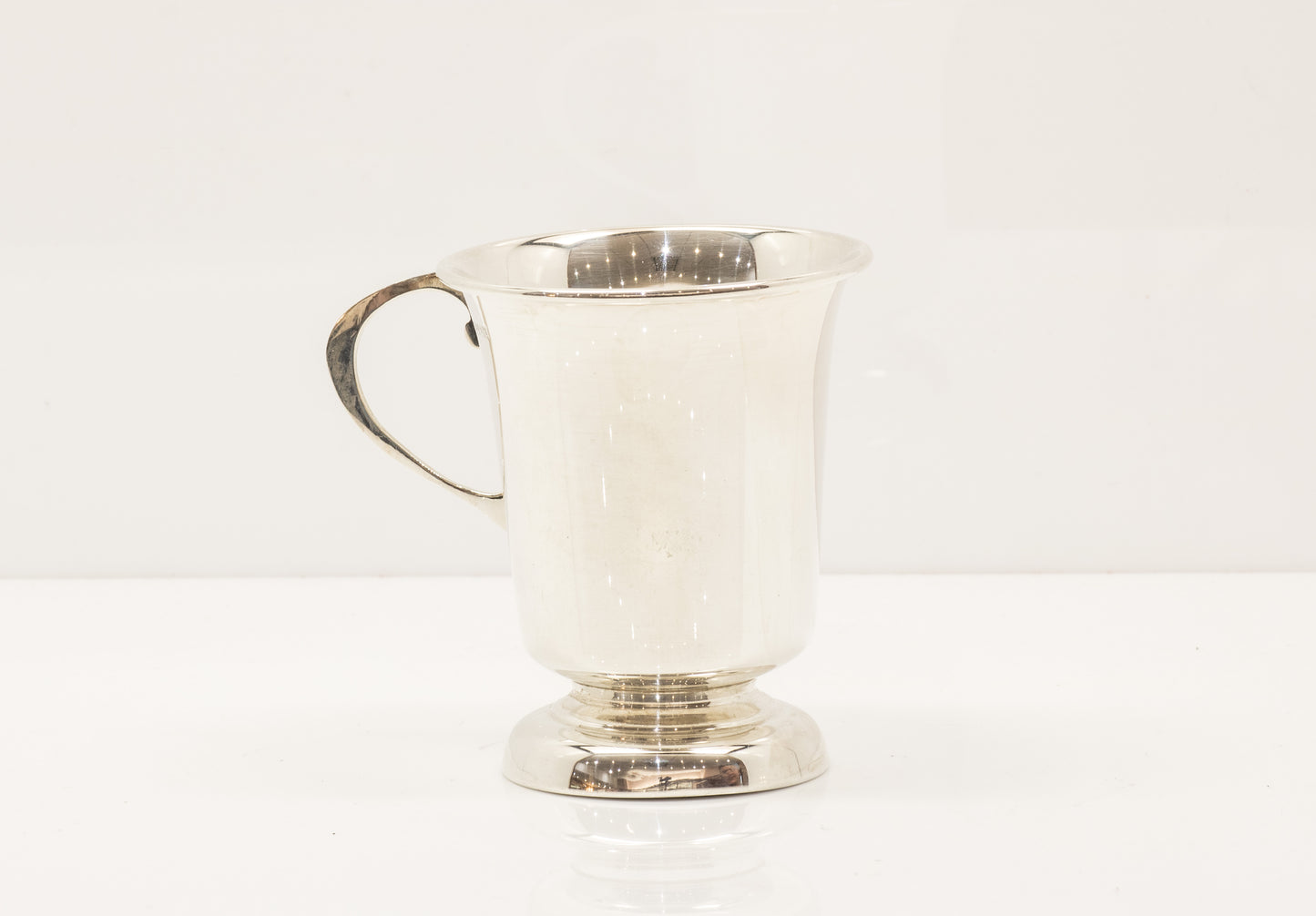 Vintage Sterling Silver Christening Cup / Can. Hallmarked Birmingham 1972. Angora Silver Plate Co Ltd