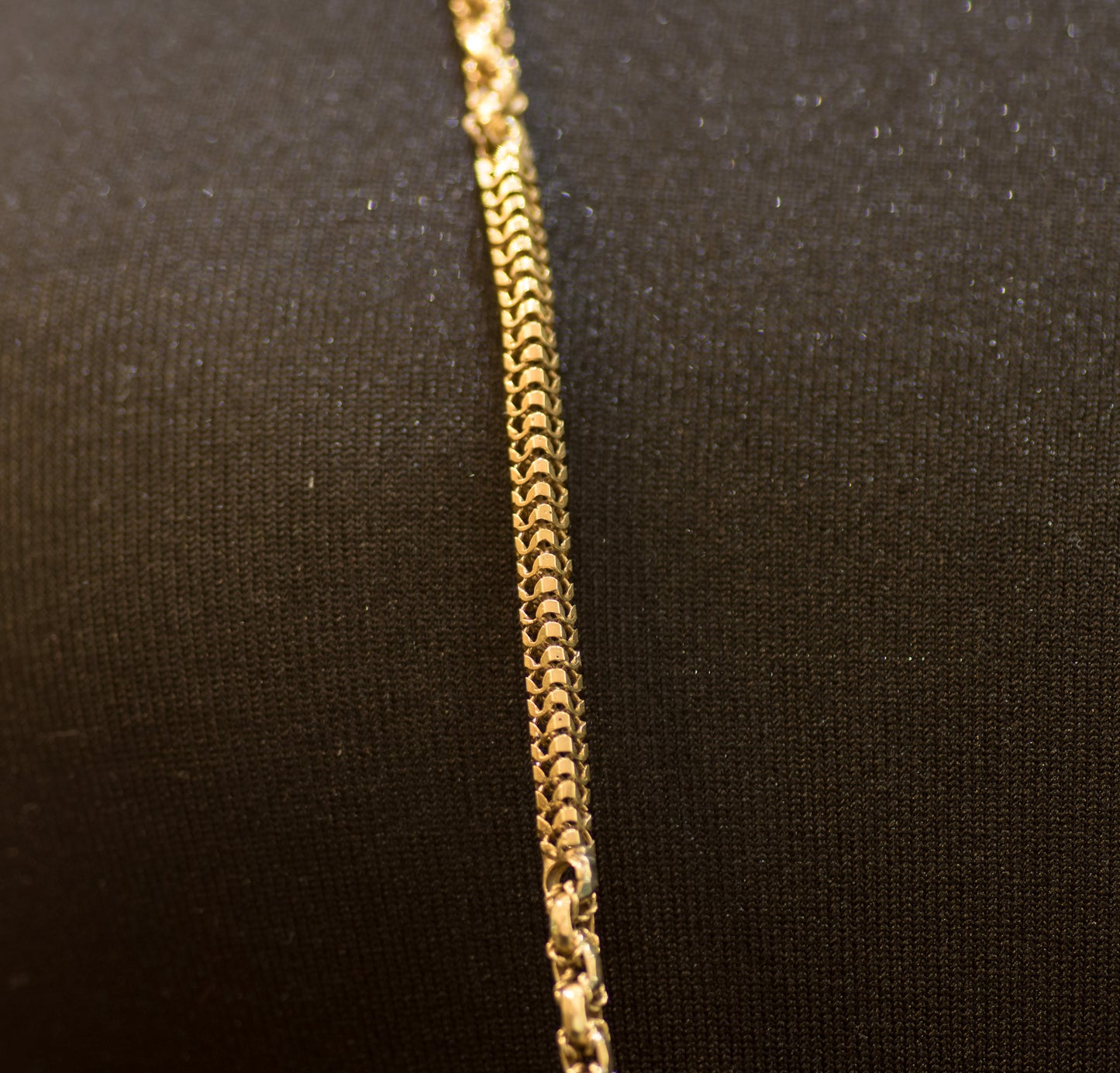 Attractive Victorian Antique 9ct Gold Guard Chain 60inch.  English C.1880