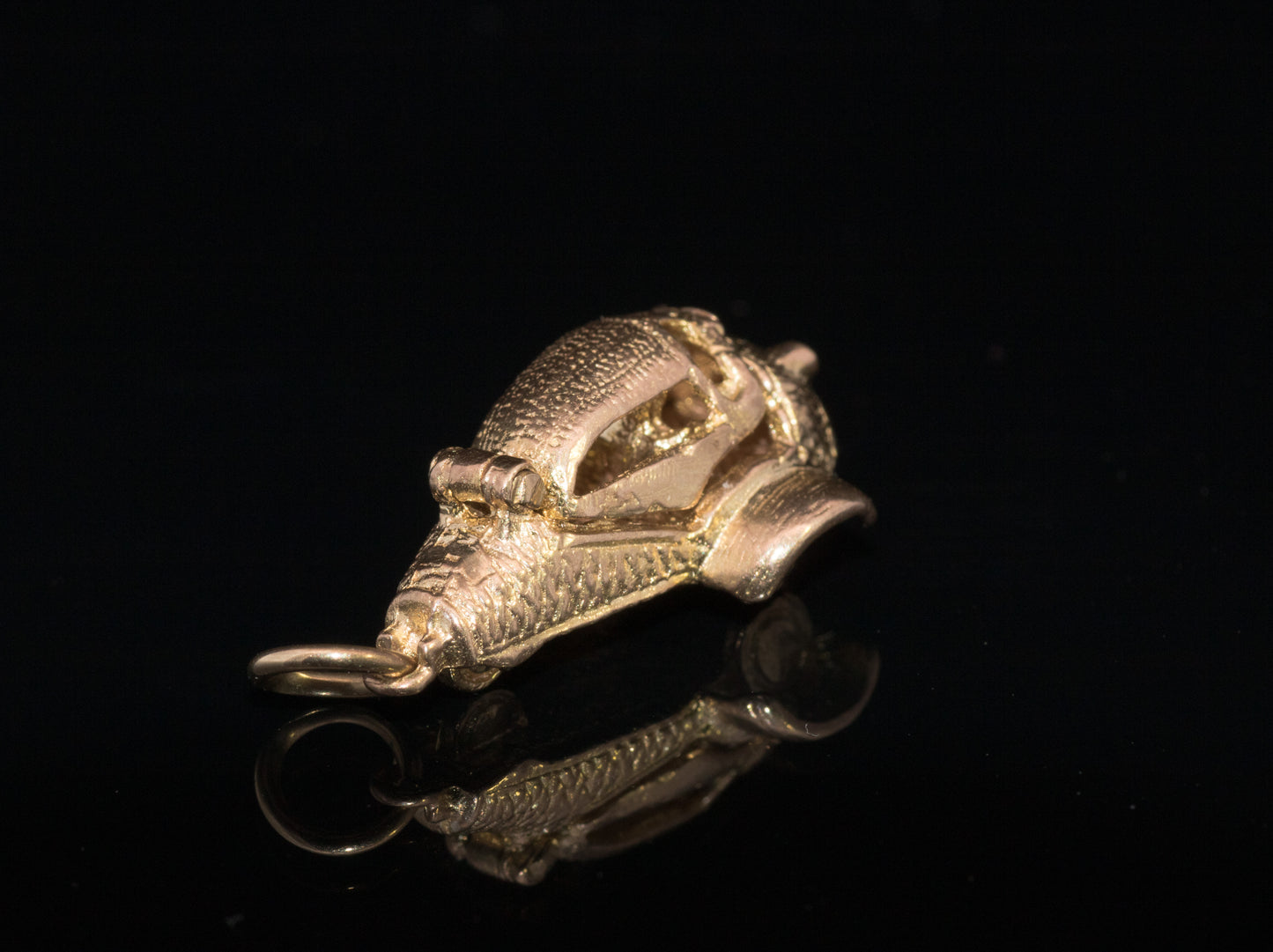 Vintage 9ct 'Messerschmitt KR200' Charm / Pendant. Hallmarked London 1971.