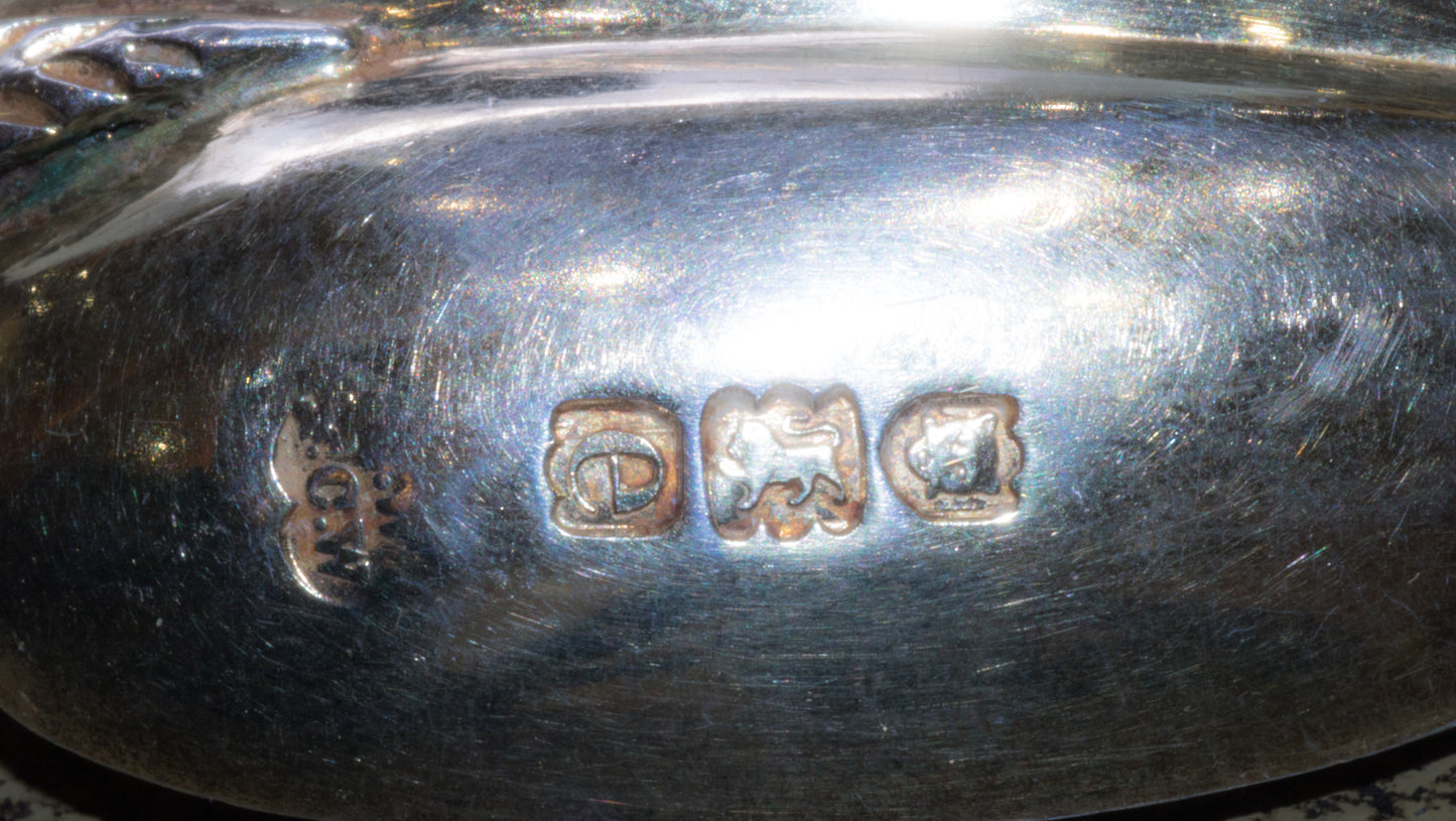 Antique Sterling Silver Set of 6 Anointing Spoons London 1900