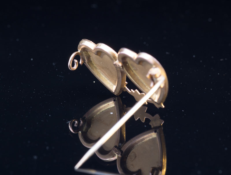 Antique 9ct 'Mizpah' Brooch. Edwardian Circa 1900s. Late Victorian, Early Edwardian.