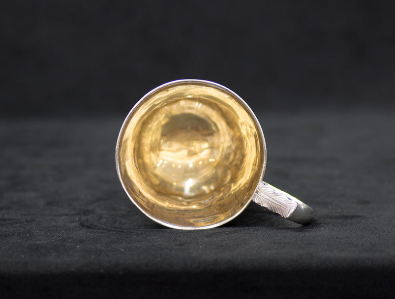 Antique Georgian Sterling Silver Christening Can. London 1834. Richard Pearce & George Burrows