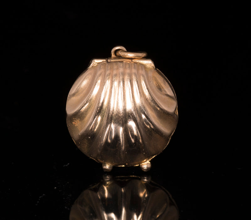 Antique 15ct Gold and Pearl Pendant/Charm. English Circa 1850/1860