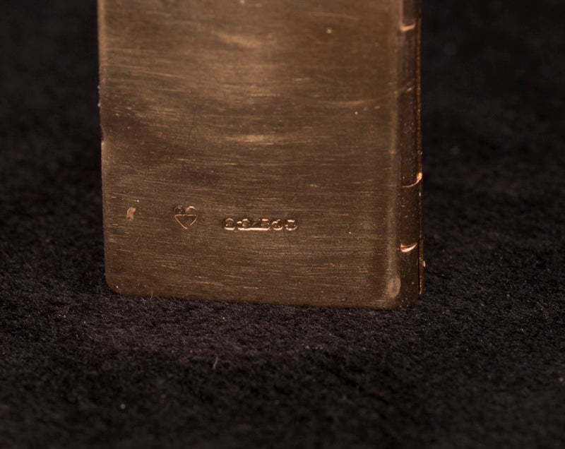 Rare Vintage 9ct Gold 'Book' Family Locket / Pendant / Charm. Assayed London, 1959
