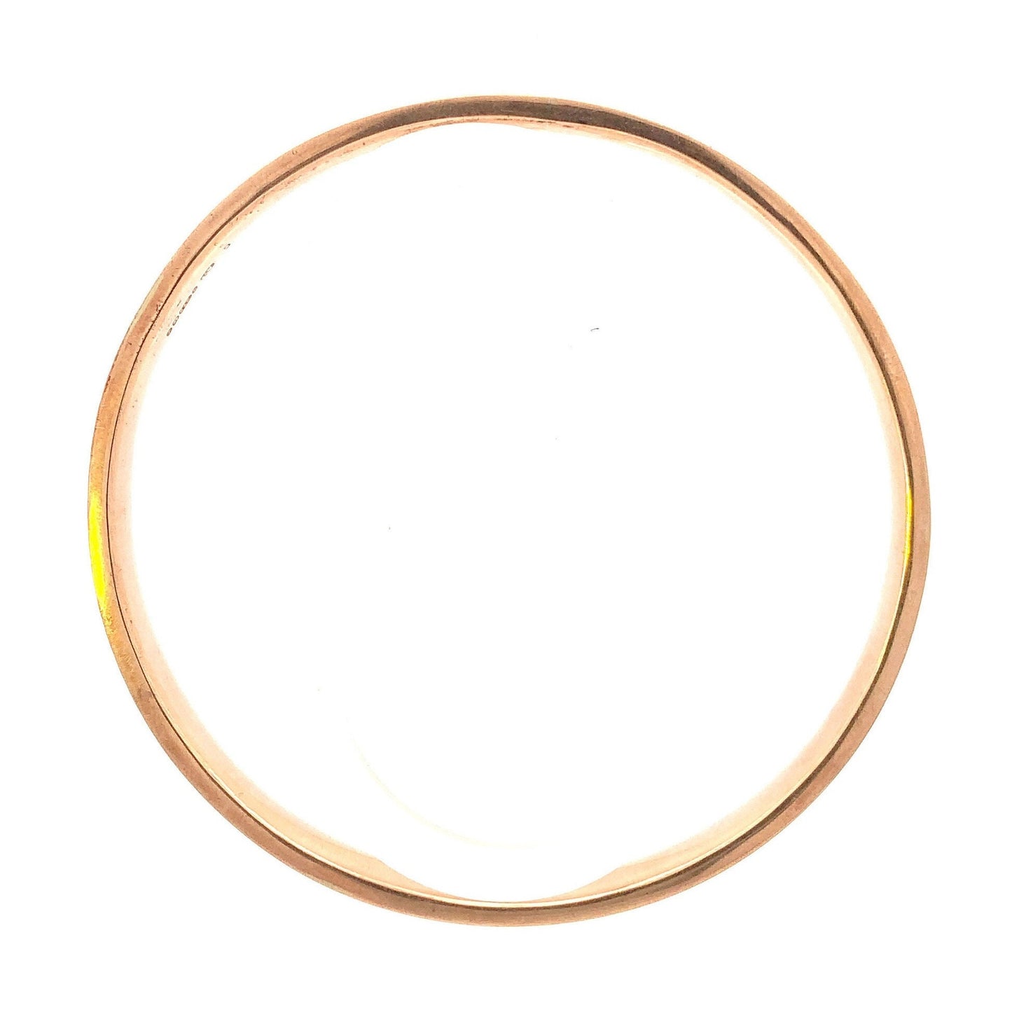 Antique Art Deco. 9ct Rose Gold Slave Bangle. Engine Turned Upper Arm Bangle. English. Hallmarked 1924.