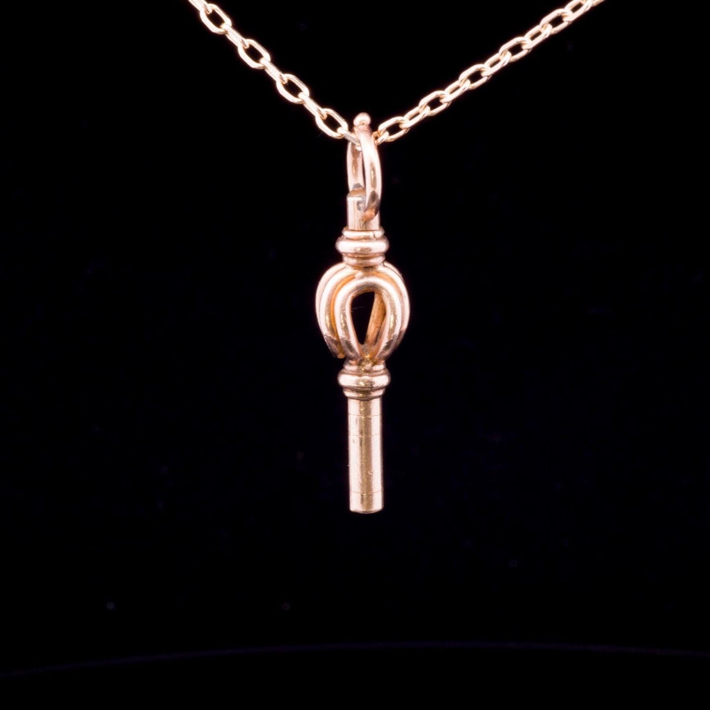 Antique Gold Cased Pocket Watch Key. English  C.1830/1840. Late Georgian / Early Victorian.